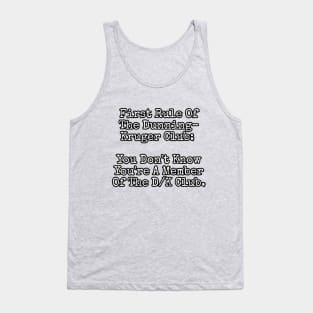 Dunning-Kruger Club Tank Top